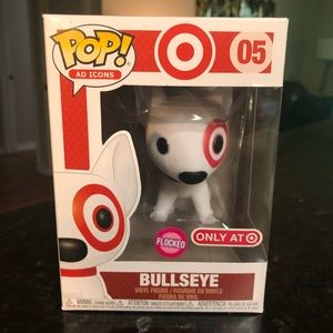 Flocked Bullseye Funko POP #05 Target Exclusive